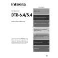 INTEGRA DTR6.4 Owners Manual