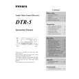 INTEGRA DTR5 Owners Manual