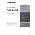INTEGRA NAS 2.3 Owners Manual